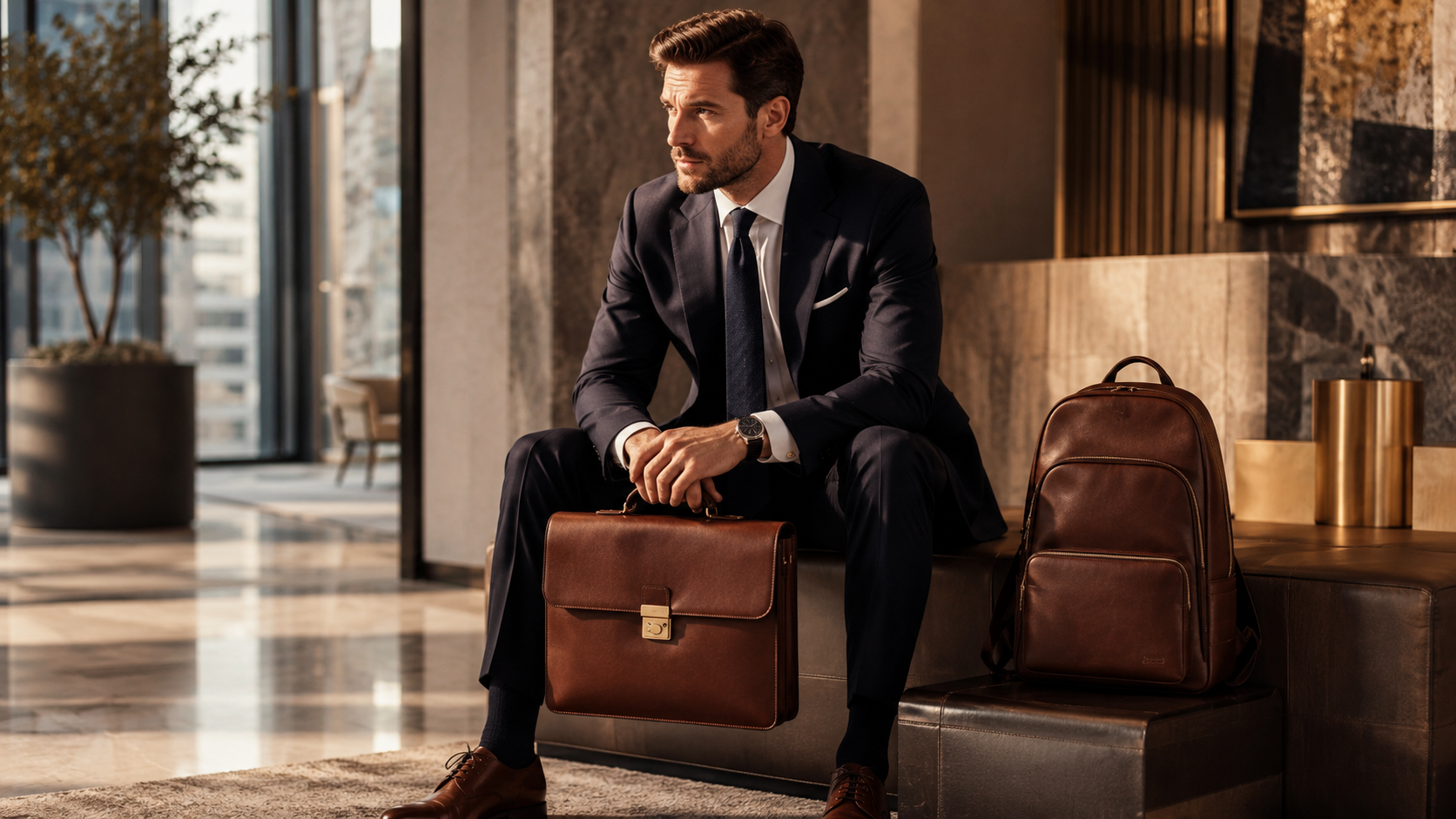 Briefcase vs backpack: which is more professional?