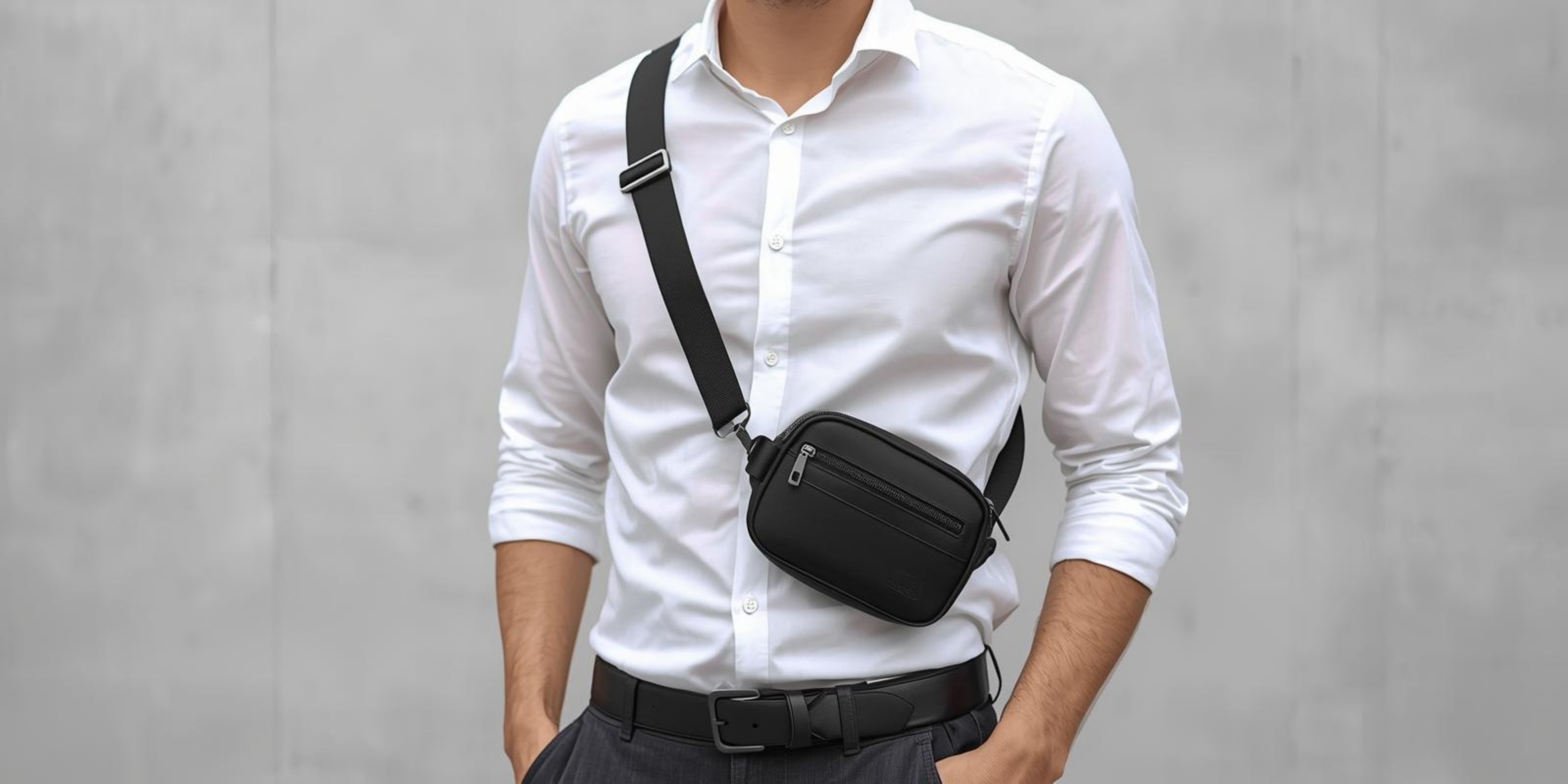Mens crossbody Bag