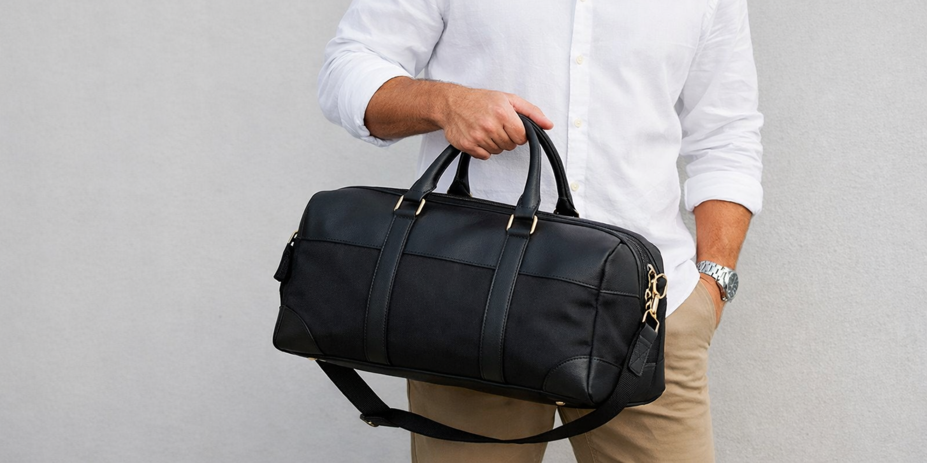 Men's duffle bags collection