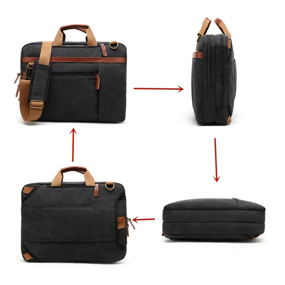 Convertible Laptop Backpack – 17.3 Inch Bag
