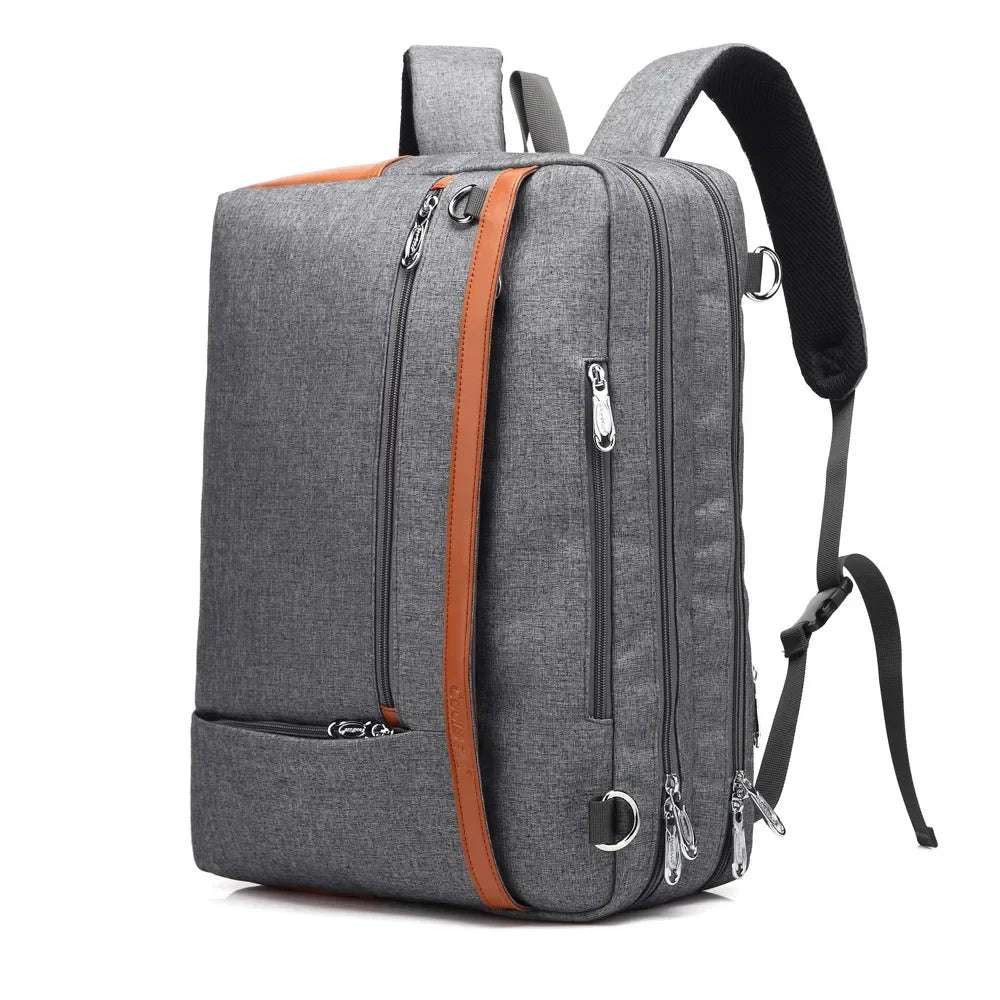 backpack for laptop 17.3 inch Convertible – Business & Travel 44Hydration44 17.3” laptop capacity Jelly Fish Tank Mood Color:Green Hammered