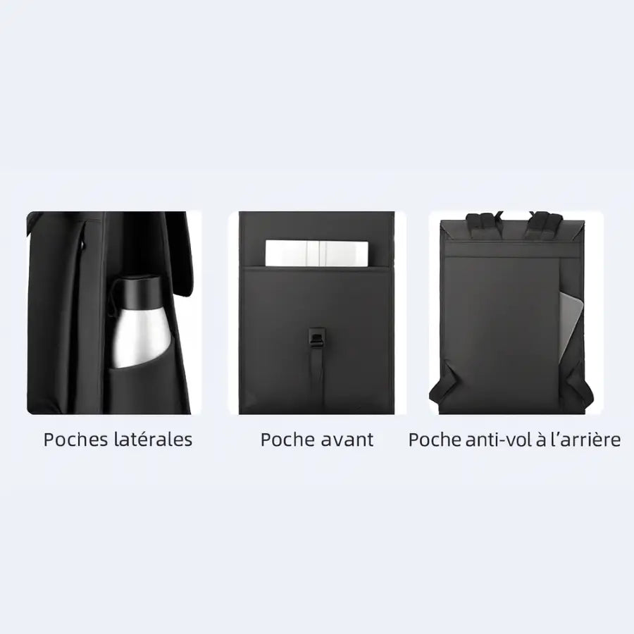 Laptop Backpack with Magnetic Flap – 15.6 Inch Water-Resistant Work Bag