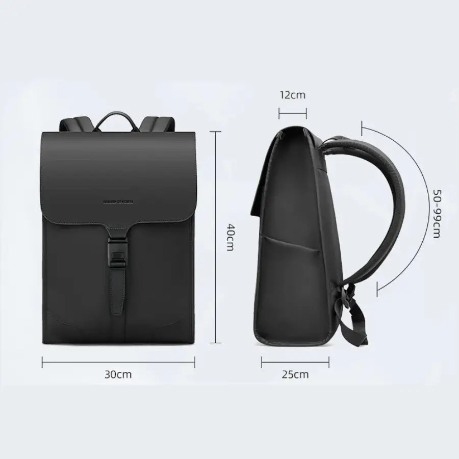 Laptop Backpack with Magnetic Flap – 15.6 Inch Water-Resistant Work Bag