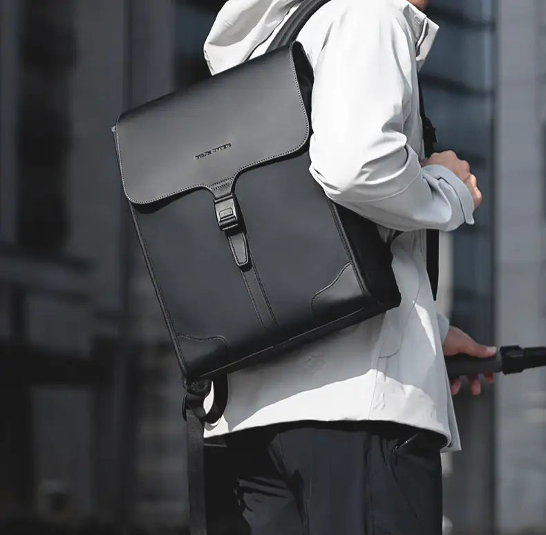 Laptop Backpack with Magnetic Flap – 15.6 Inch Water-Resistant Work Bag