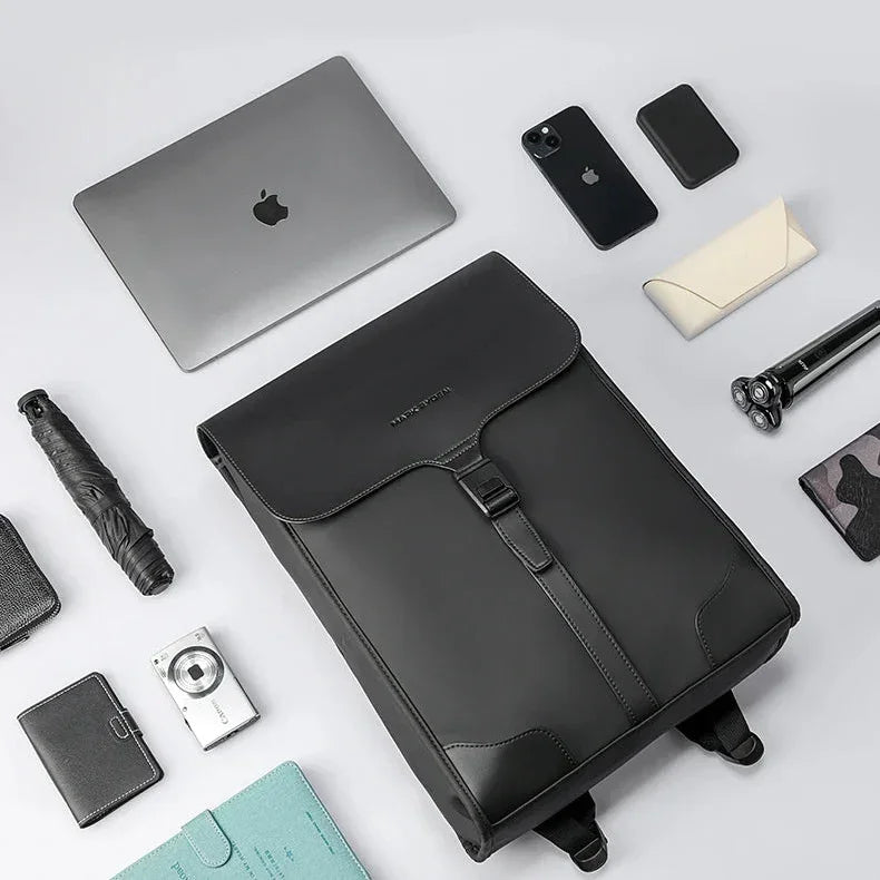 Laptop Backpack with Magnetic Flap – 15.6 Inch Water-Resistant Work Bag