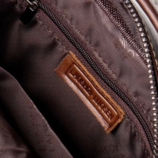 Leather Crossbody Bag for Men – Vertical Everyday Carry