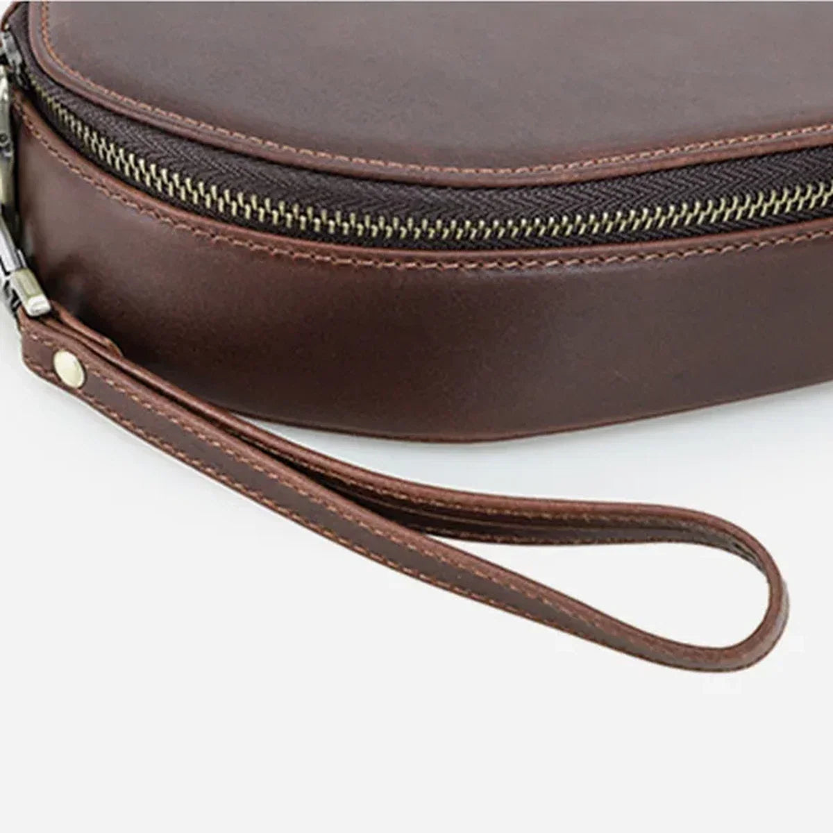 Leather Headphone Case for AirPods Max and Over-Ear Headphones - Coffee