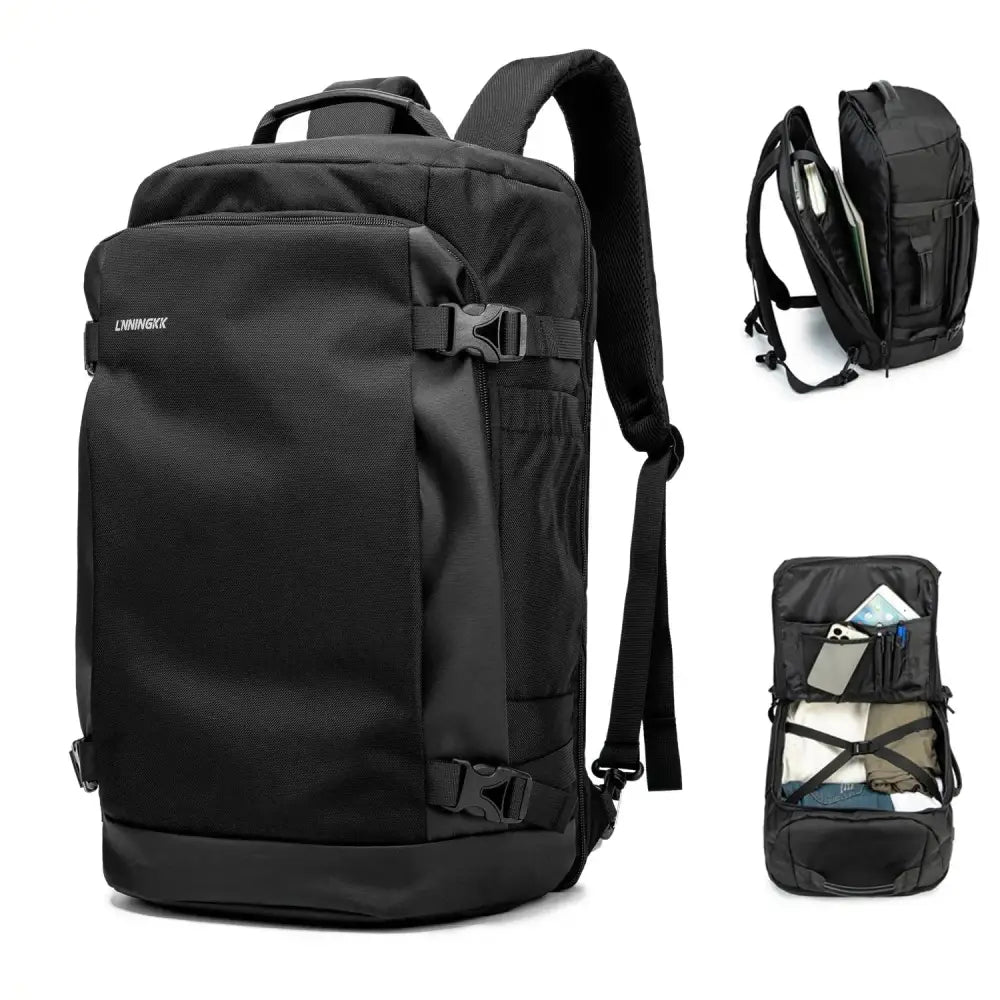 Men’s 30L Travel Backpack – Carry-On Size with Secure Back Pocket