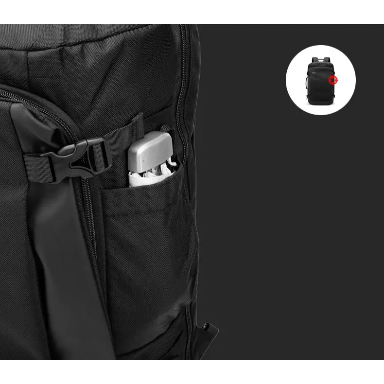 Men’s 30L Travel Backpack – Carry-On Size with Secure Back Pocket