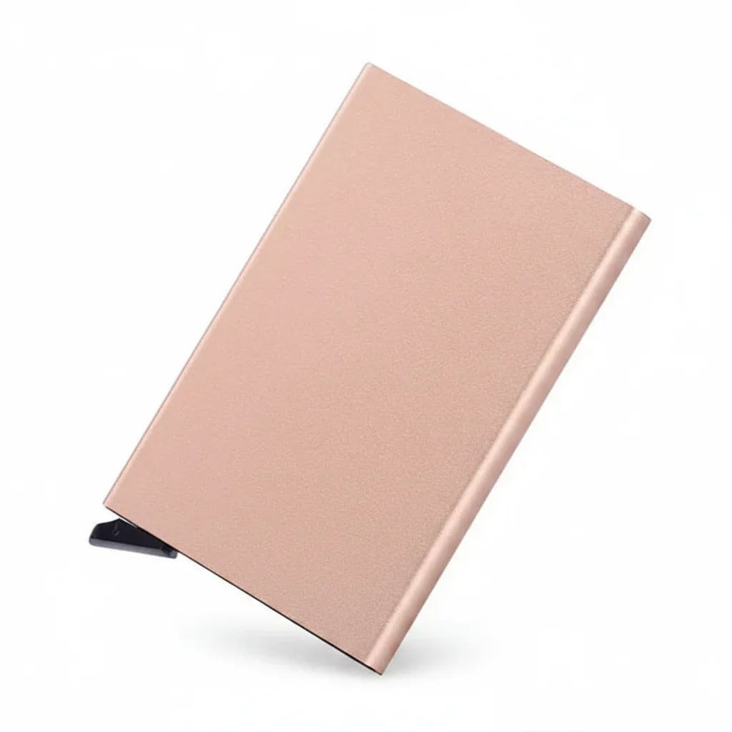 Men’s Aluminum Card Holder - Slim 5-Card RFID Case