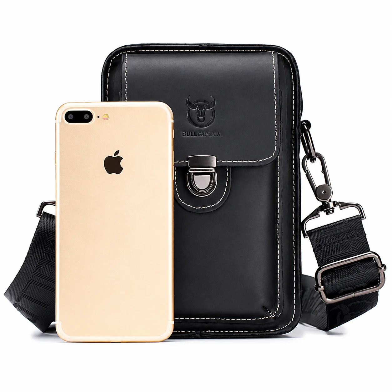 Men’s Belt Pouch - Detachable Strap & Mini Pouch