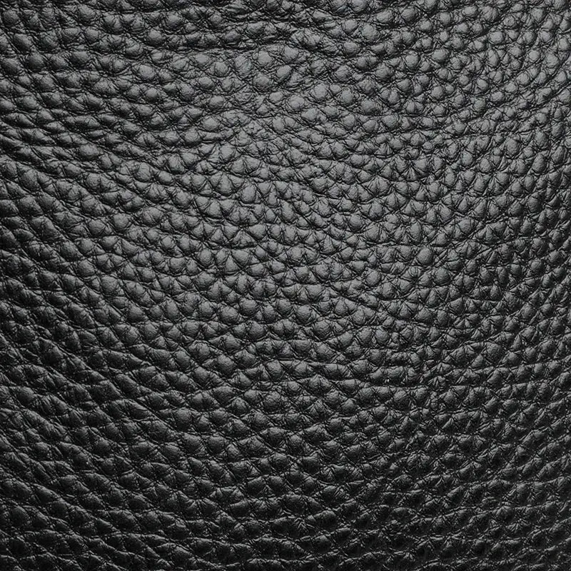 Men’s Black Grained Leather Sling Bag – Minimalist Secure Design