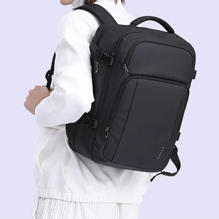Men’s Black Weekend Bag – Waterproof 25L Laptop Carry