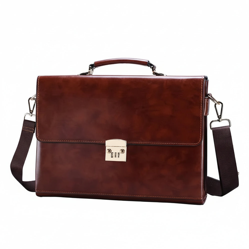 Men’s Briefcase - Combination Lock 16’’ Laptop Bag