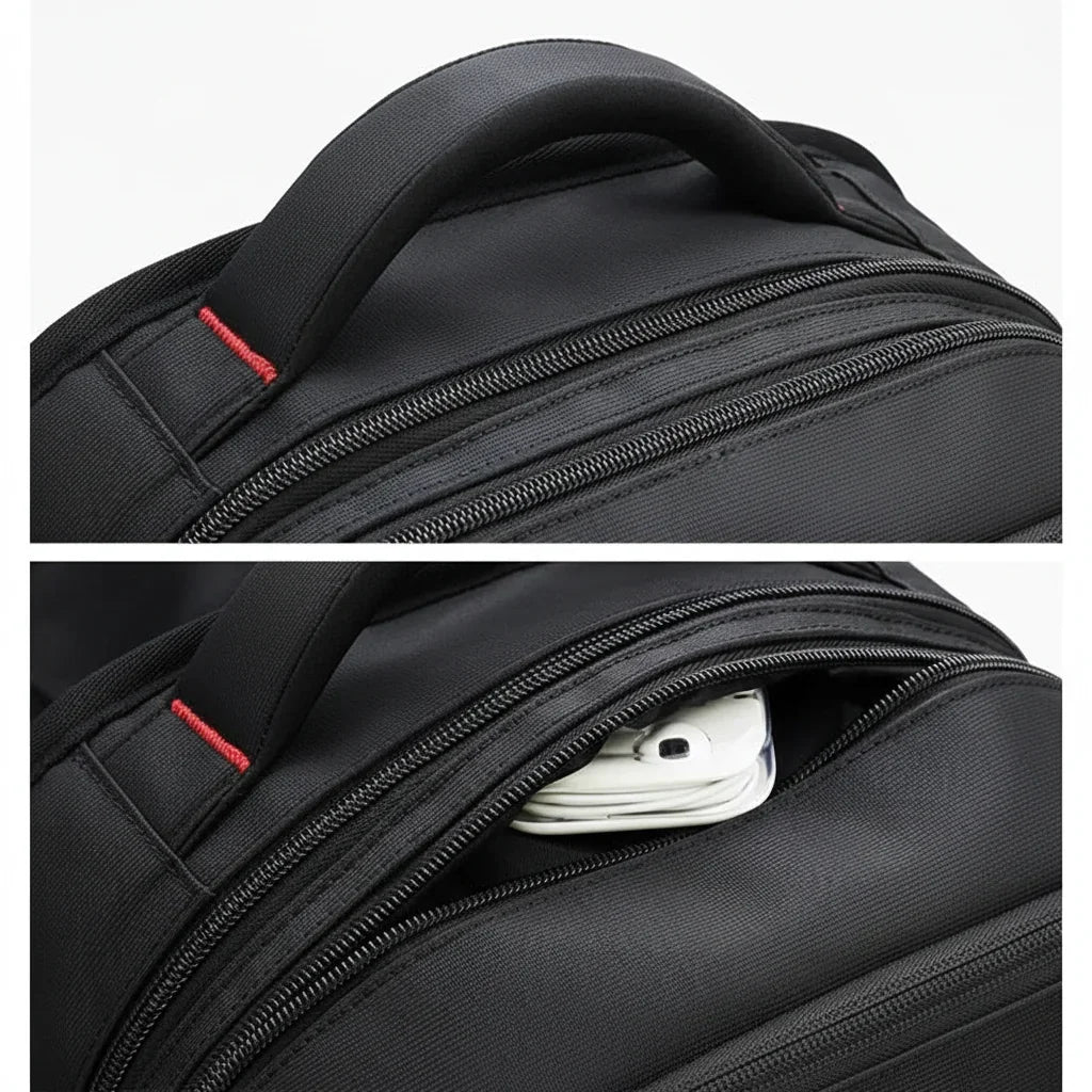 Men’s Business Backpack - Multi-Pocket 15.6’’ Laptop Bag