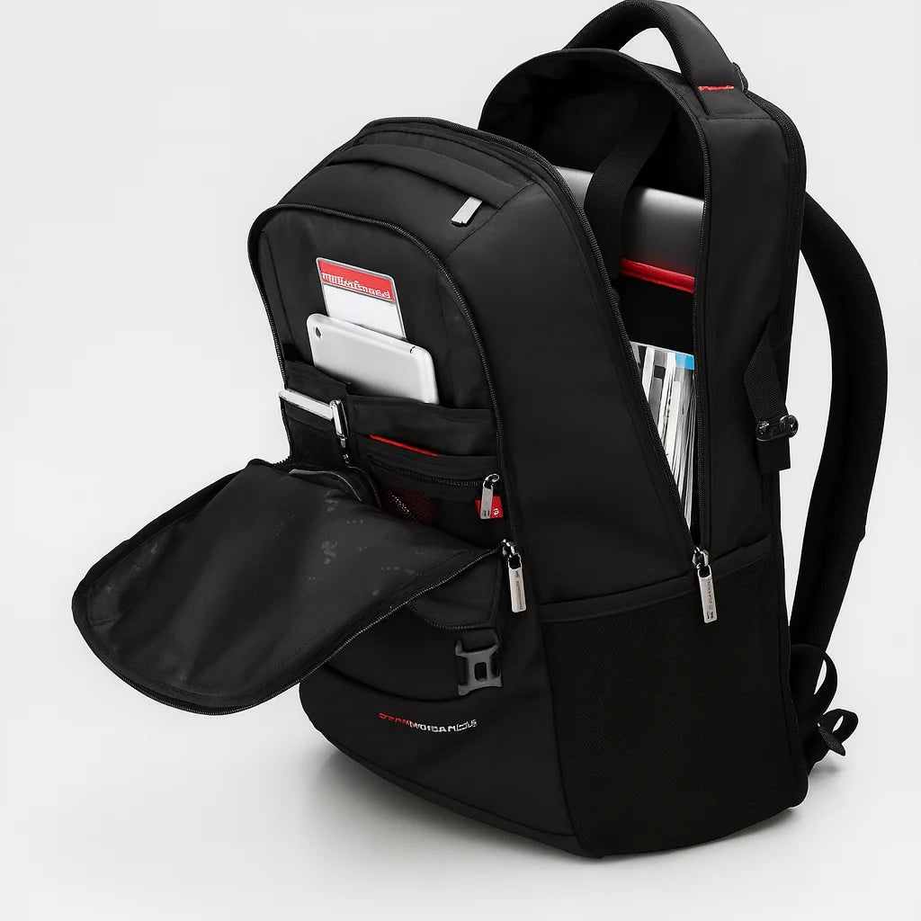Men’s Business Backpack - Multi-Pocket 15.6’’ Laptop Bag