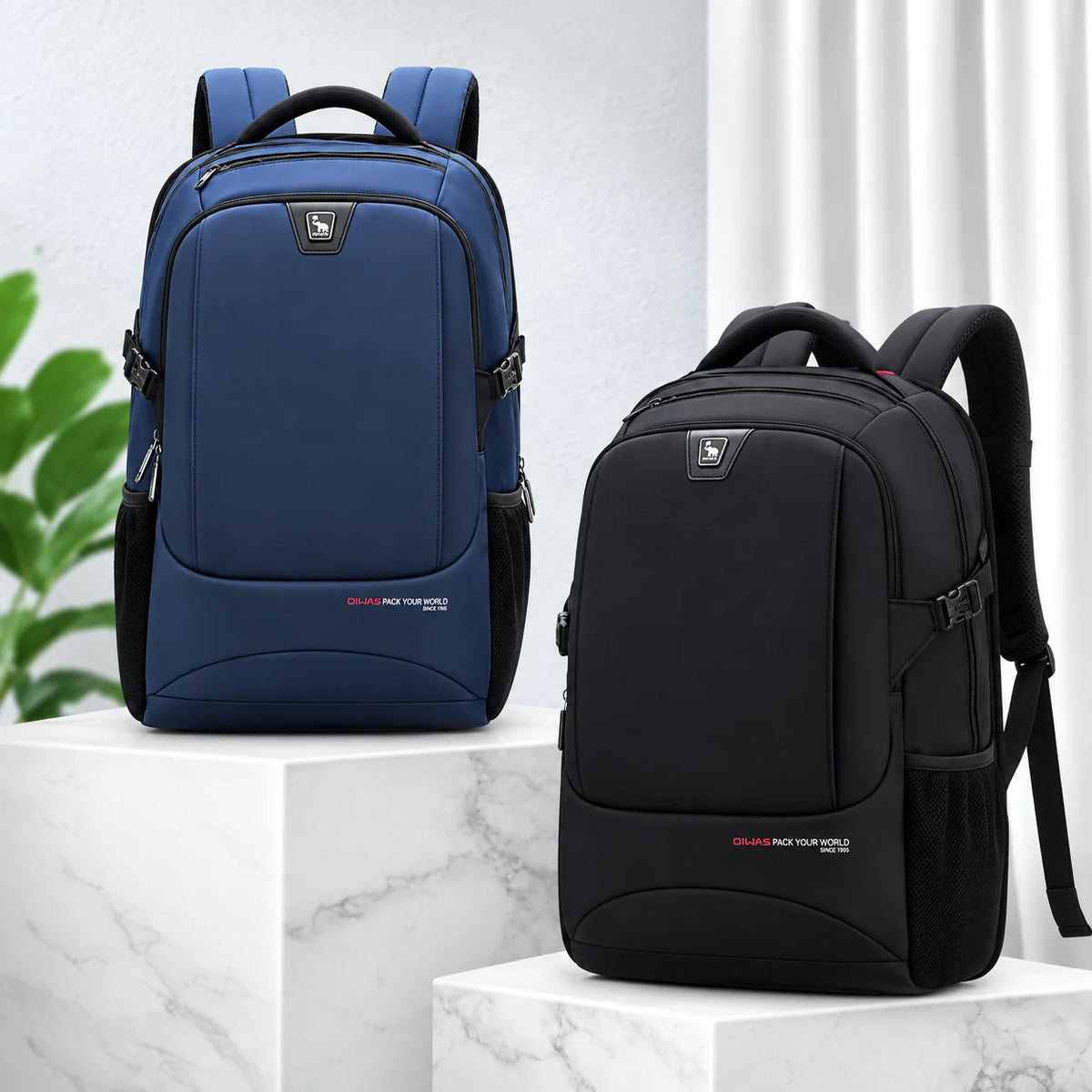 Men’s Business Backpack - Multi-Pocket 15.6’’ Laptop Bag
