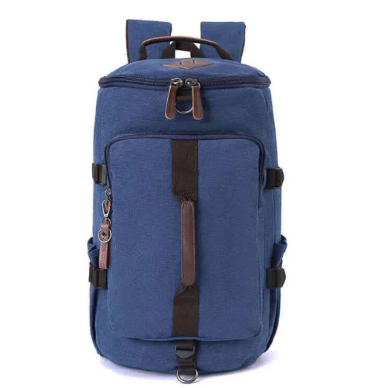 Men’s Canvas Backpack - Convertible 2-Way Carry Bag
