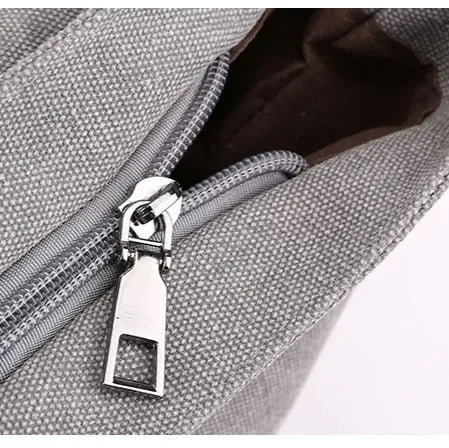 Men’s Canvas Messenger Bag – Flap Closure Everyday Carry