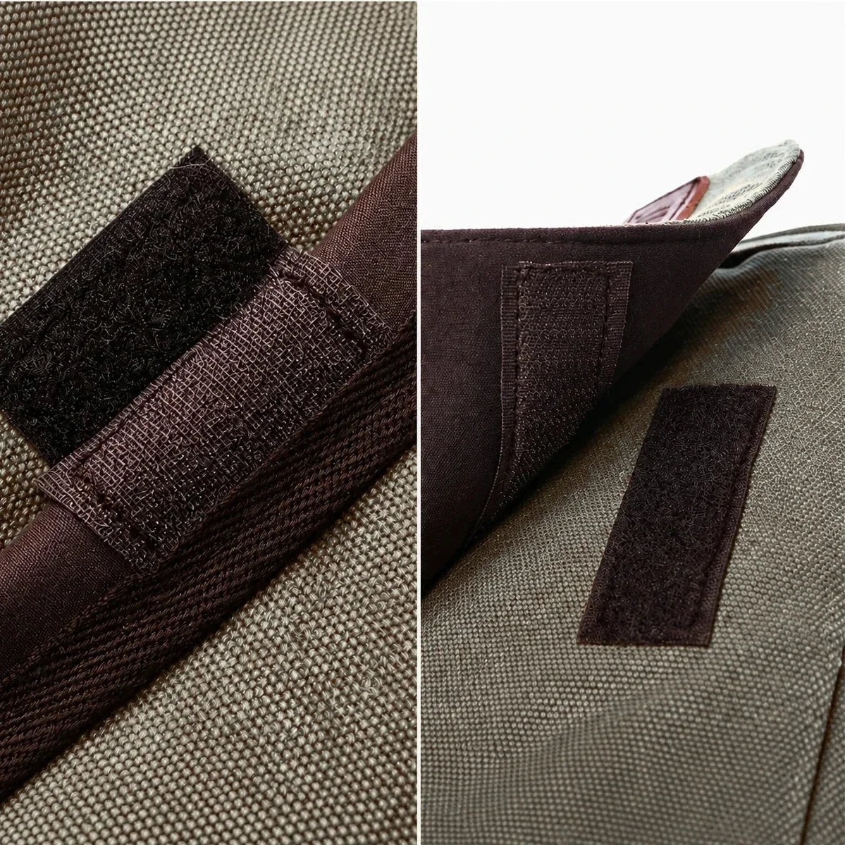 Men’s Canvas Messenger Bag - Large Buckle Flap Satchel