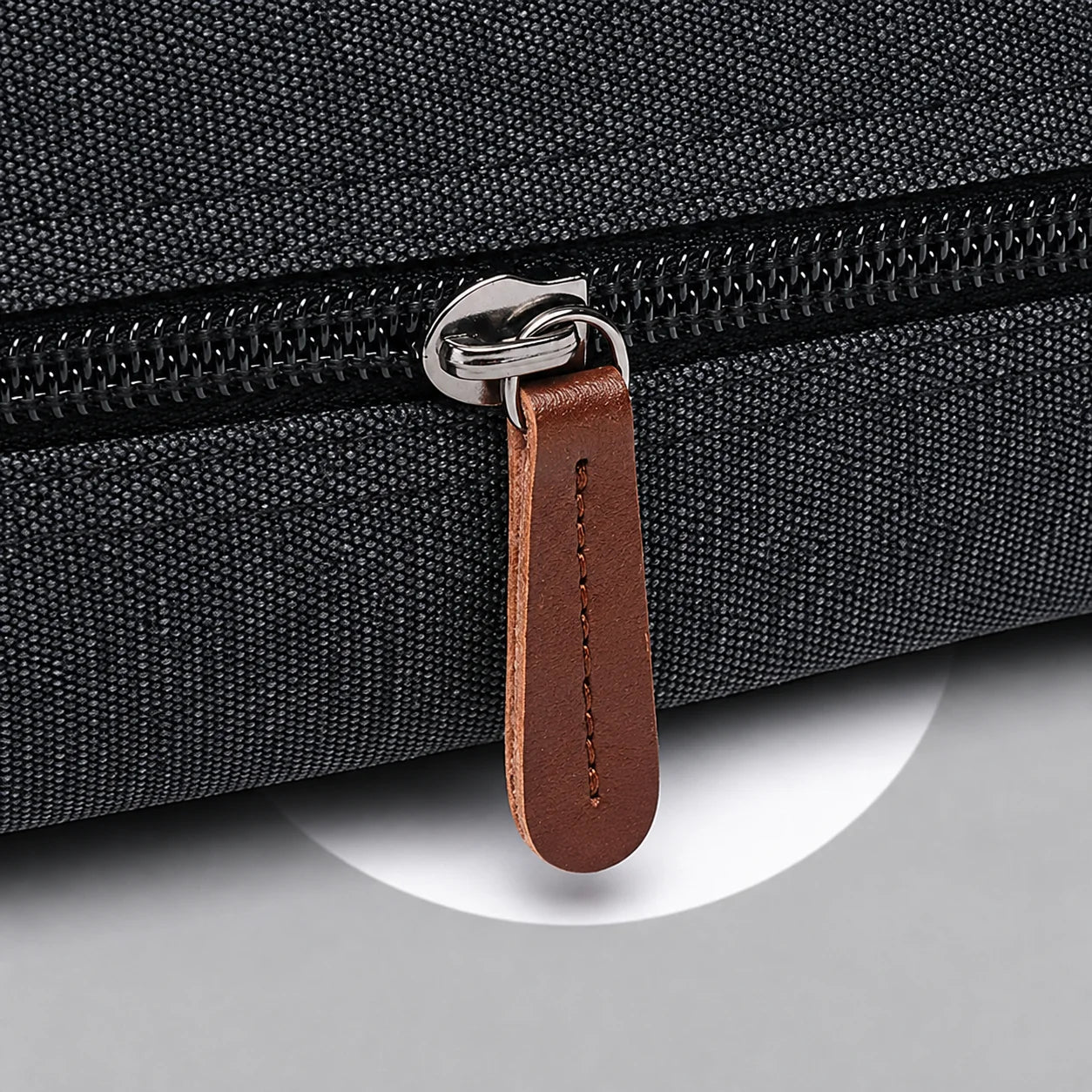 Men’s Canvas Toiletry Bag - Front Pocket Travel Kit