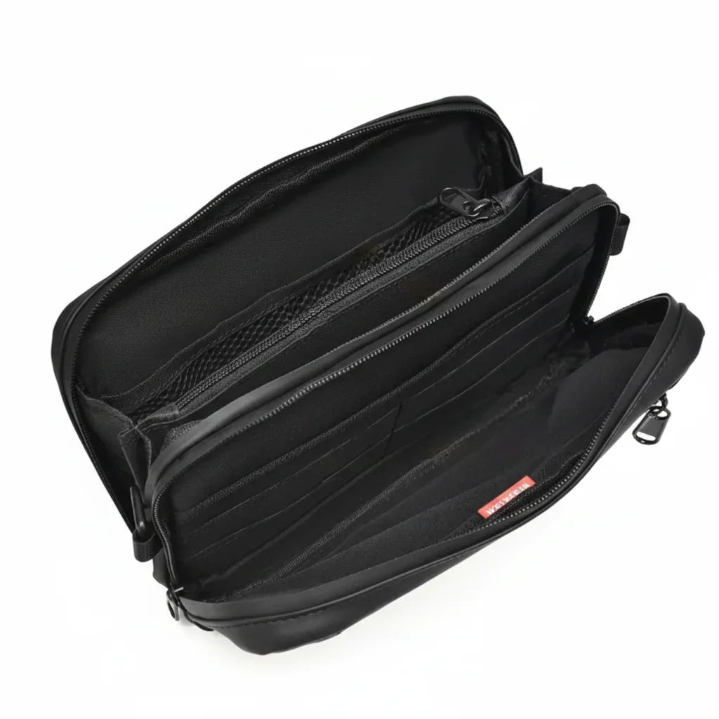 Men’s Crossbody Bag - Water-Resistant Touchscreen Pocket