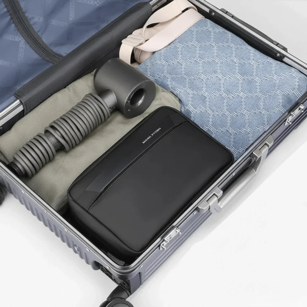 Men’s Hanging Toiletry Bag - Multi-Compartment Travel Bag