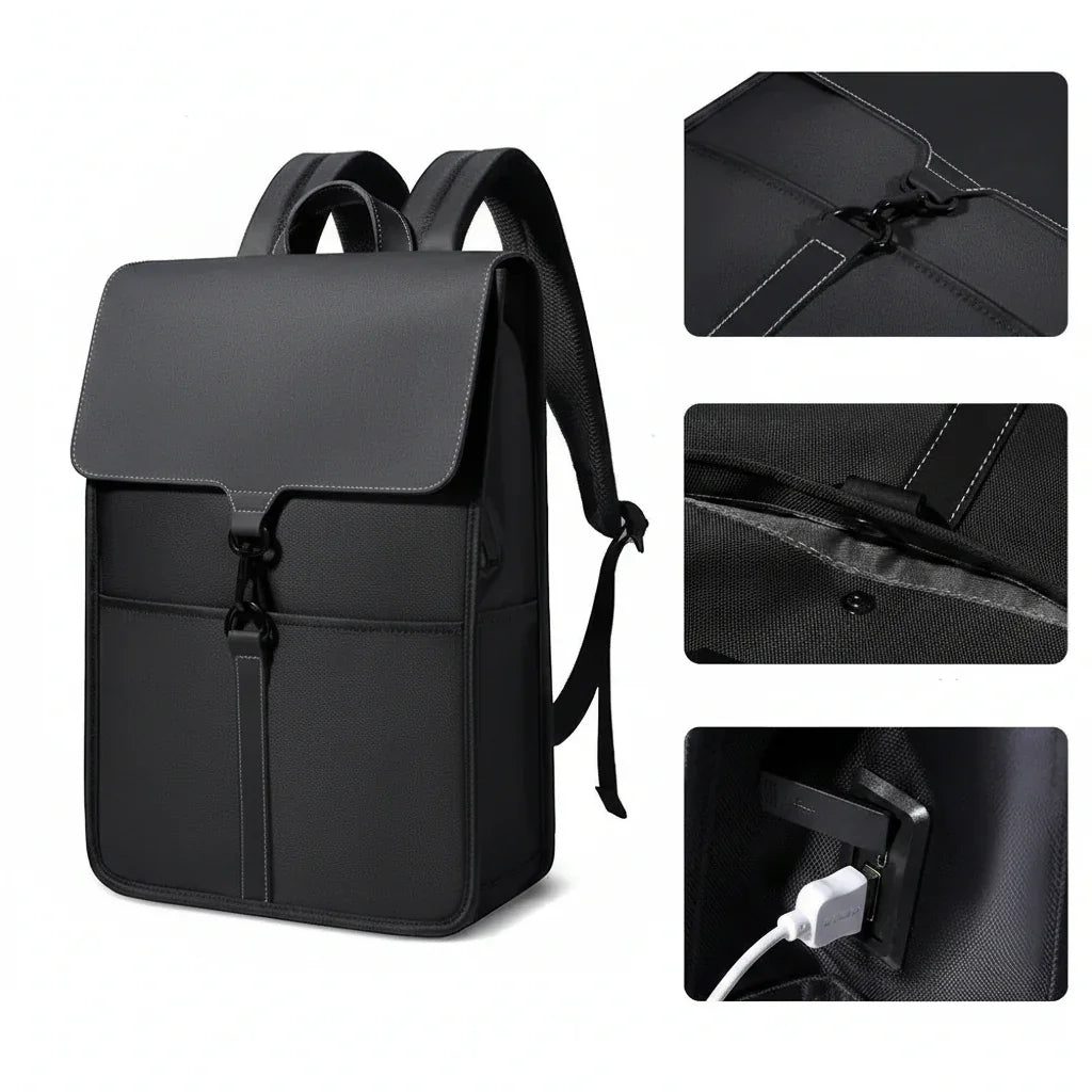 Men’s Laptop Backpack - Water-Resistant 15.6 Inch Commuter Bag