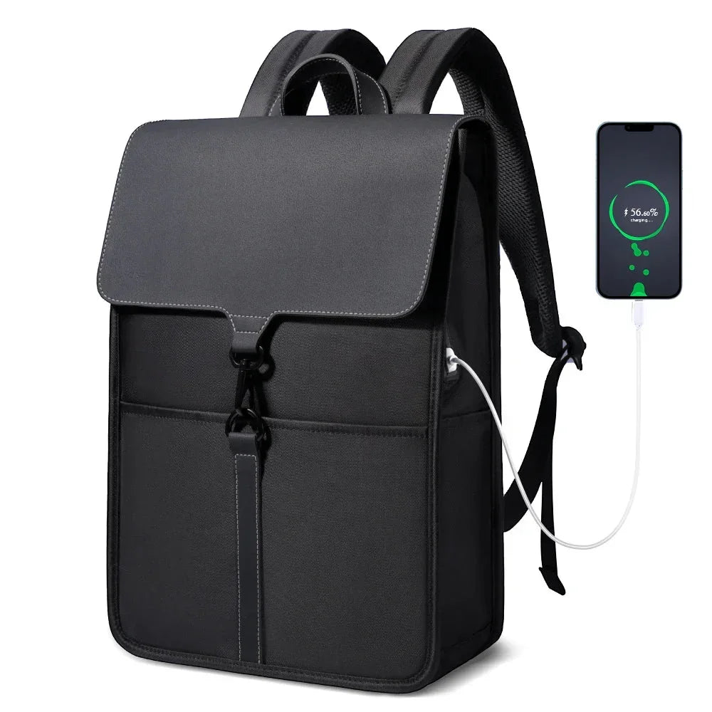 Men’s Laptop Backpack - Water-Resistant 15.6 Inch Commuter Bag