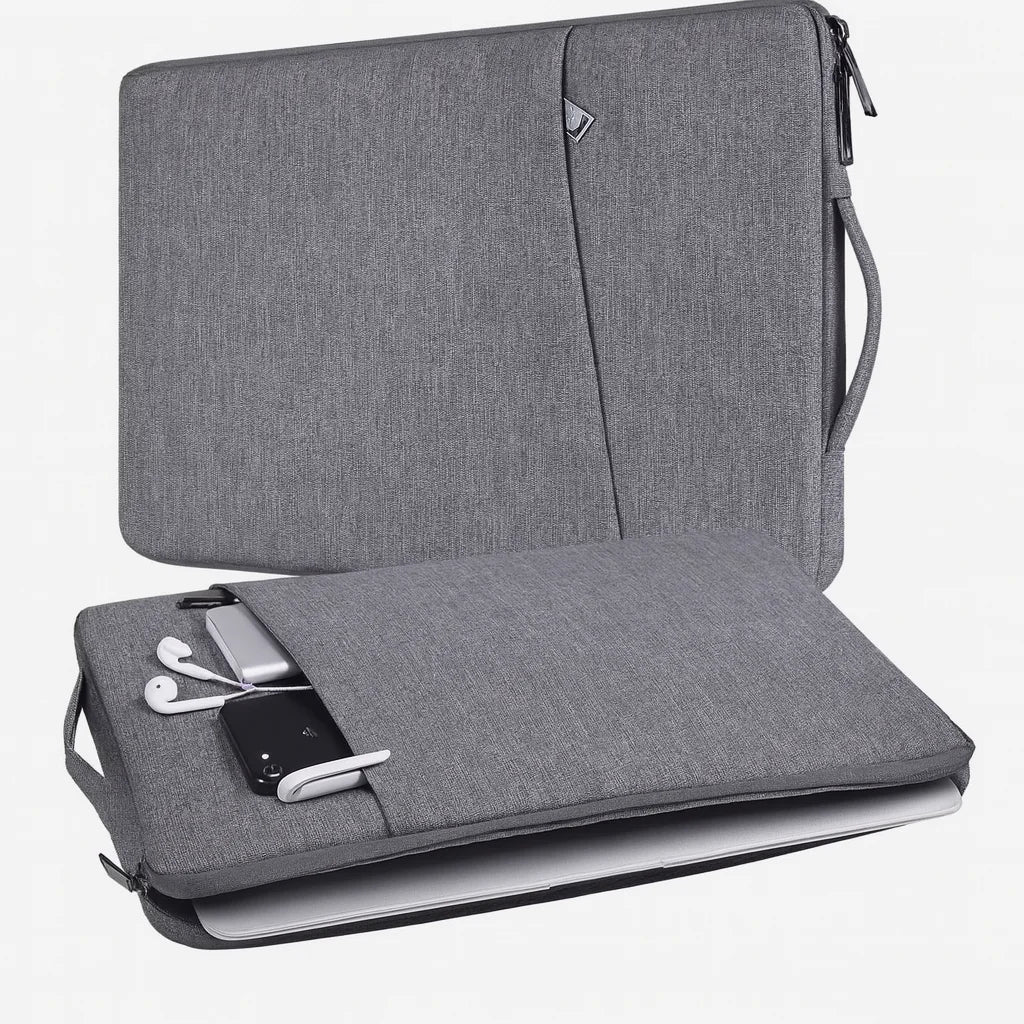 Men’s Padded Laptop Sleeve with Handle & Front Pocket