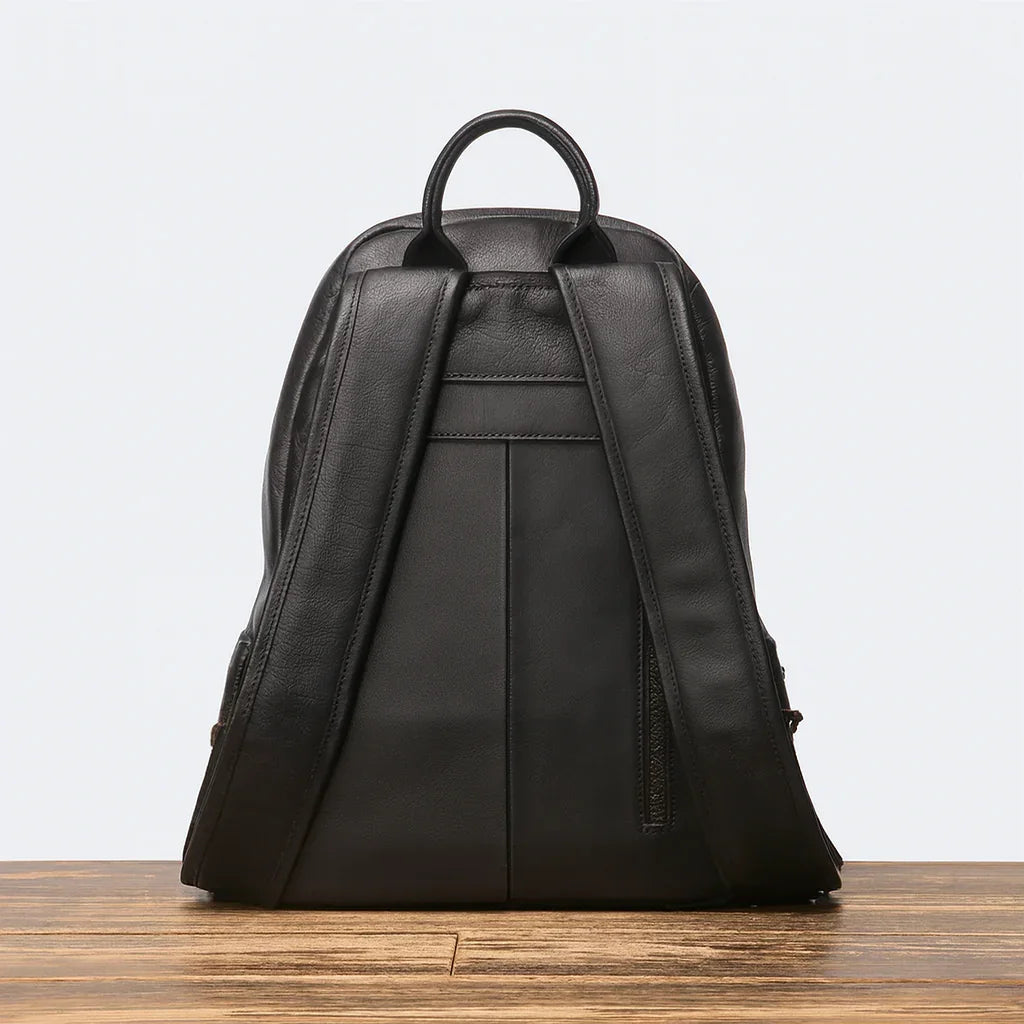 Men’s Leather Backpack - 13’’ Laptop Commuter Bag