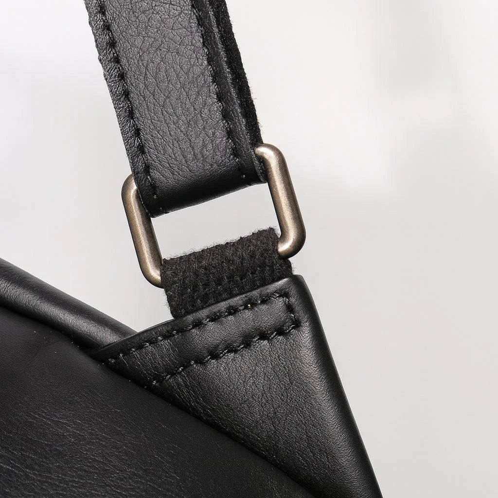 Men’s Leather Backpack - 13’’ Laptop Commuter Bag