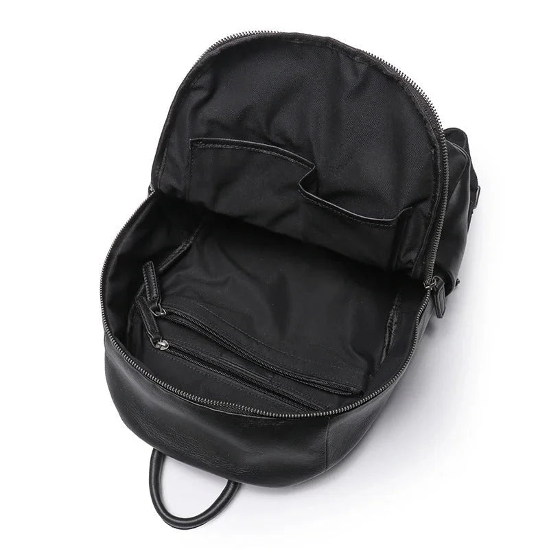 Men’s Leather Backpack - 13’’ Laptop Commuter Bag