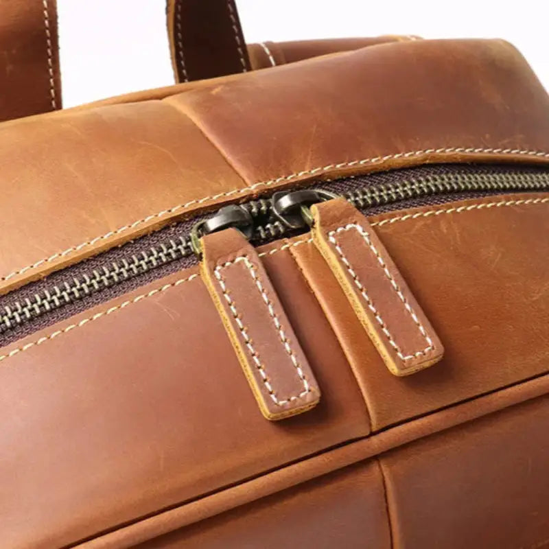Men’s Leather Backpack – Vintage Crazy Horse 15.6’’ Laptop Bag