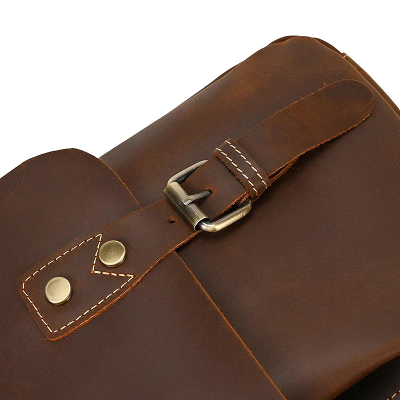 Men’s Leather Briefcase – Structured Business Bag for Professionals