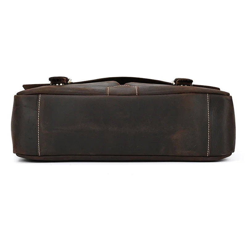 Men’s Leather Briefcase – Structured Business Bag for Professionals