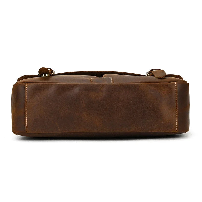 Men’s Leather Briefcase – Structured Business Bag for Professionals