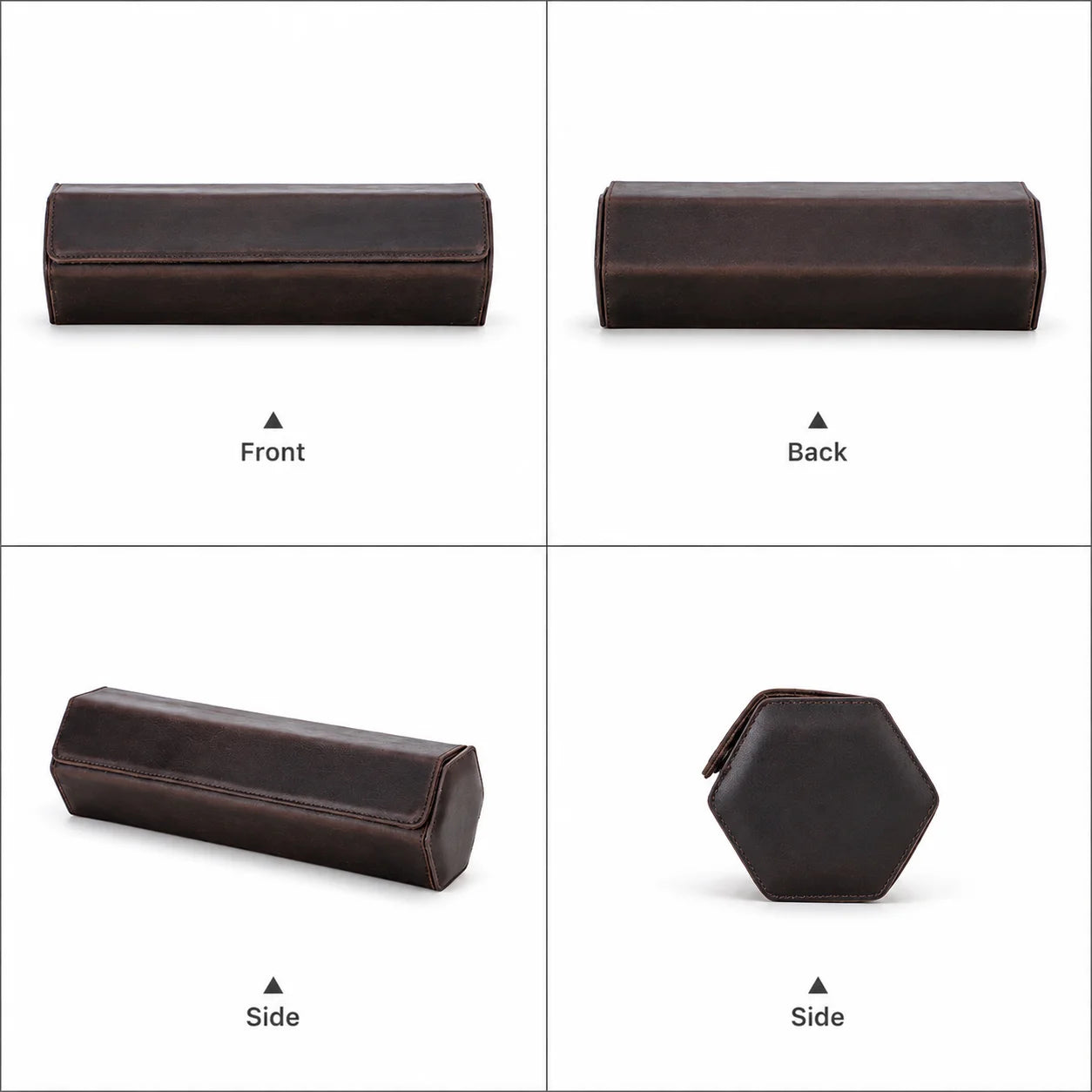 Men’s Leather Watch Box - Multi-Watch Storage Case