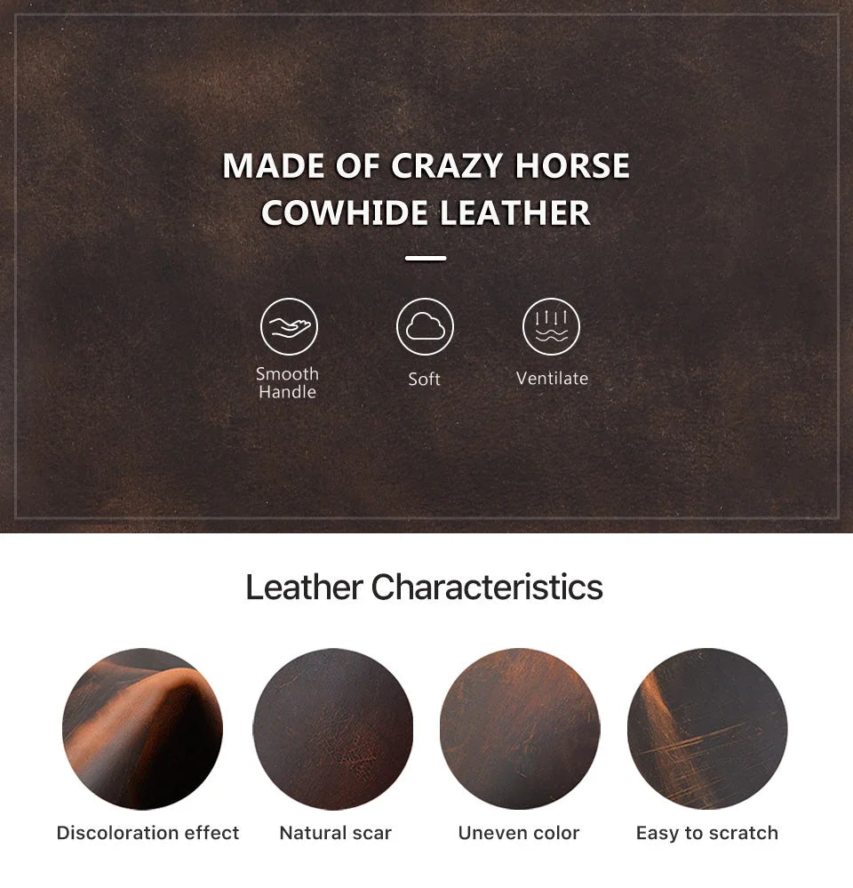Men’s Leather Watch Box - Multi-Watch Storage Case