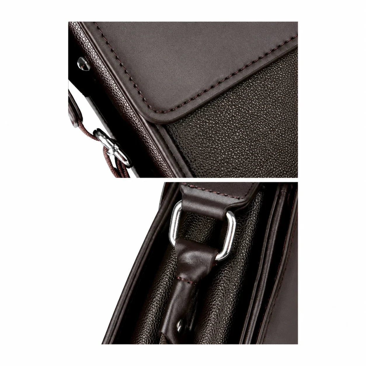 Men’s Messenger Bag - Vertical Organizer Design