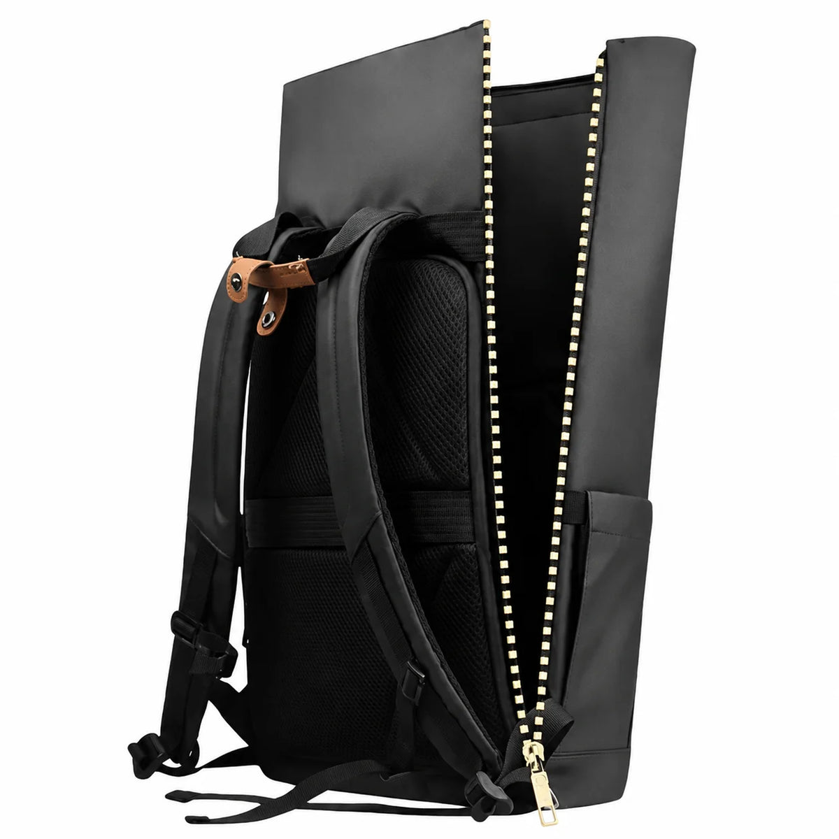 Men’s Roll-Top Backpack - USB Charging 15.6’’ Laptop Bag