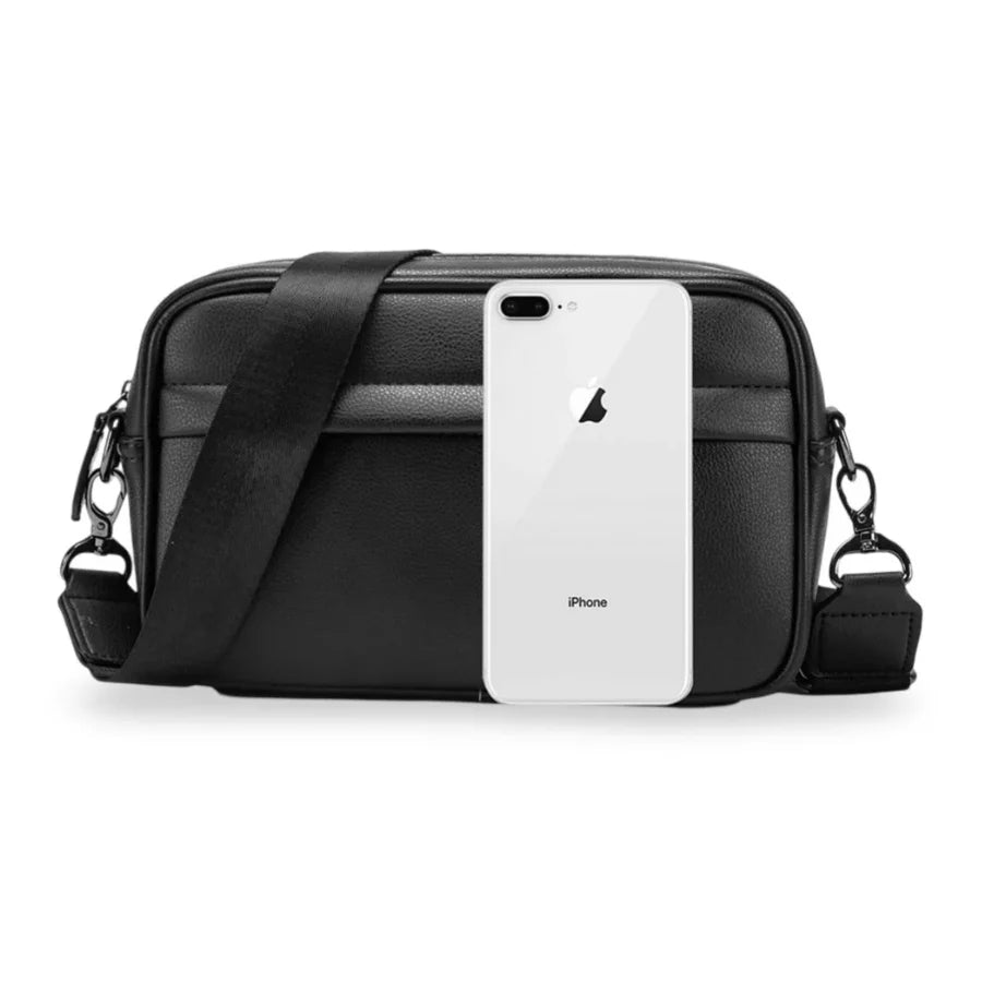 Men’s Rectangular Crossbody Bag – Compact Everyday Carry