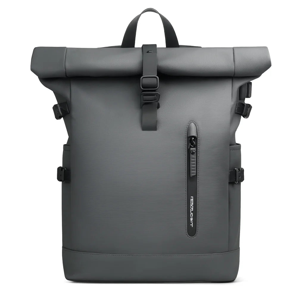 Men’s Roll Top Backpack – Waterproof Expandable Everyday Backpack