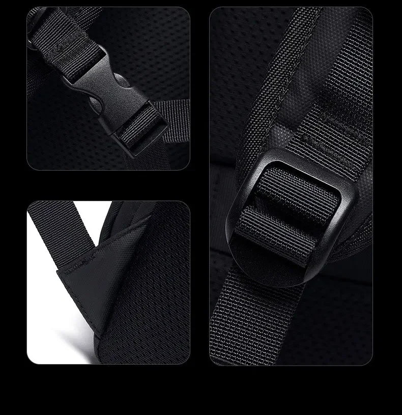 Men’s Roll-Top Backpack – Waterproof Travel & Work Bag