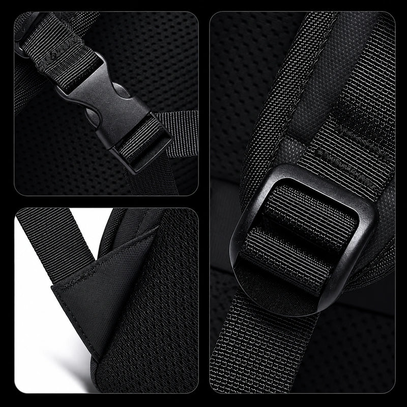 Men’s Roll-Top Backpack – Waterproof Travel & Work Bag
