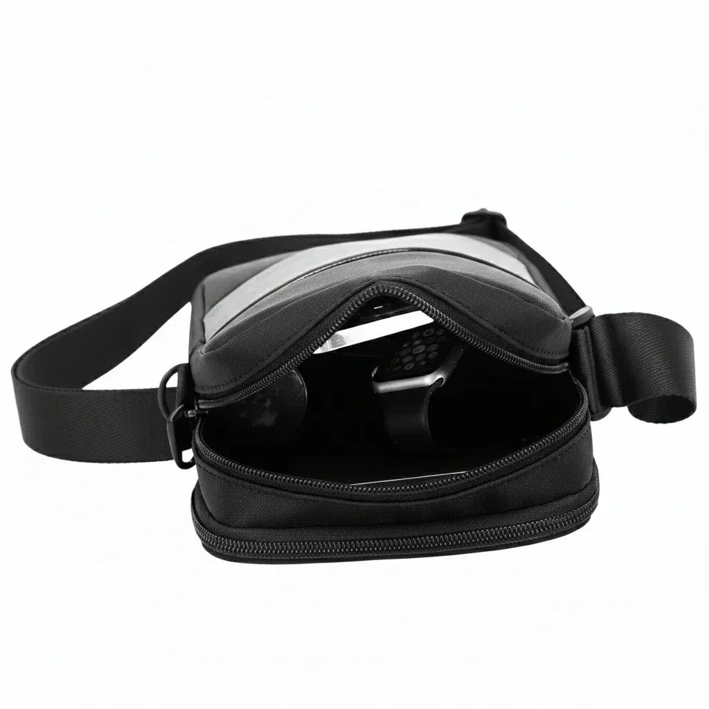 Men’s Small Crossbody Bag - Adjustable Strap Design