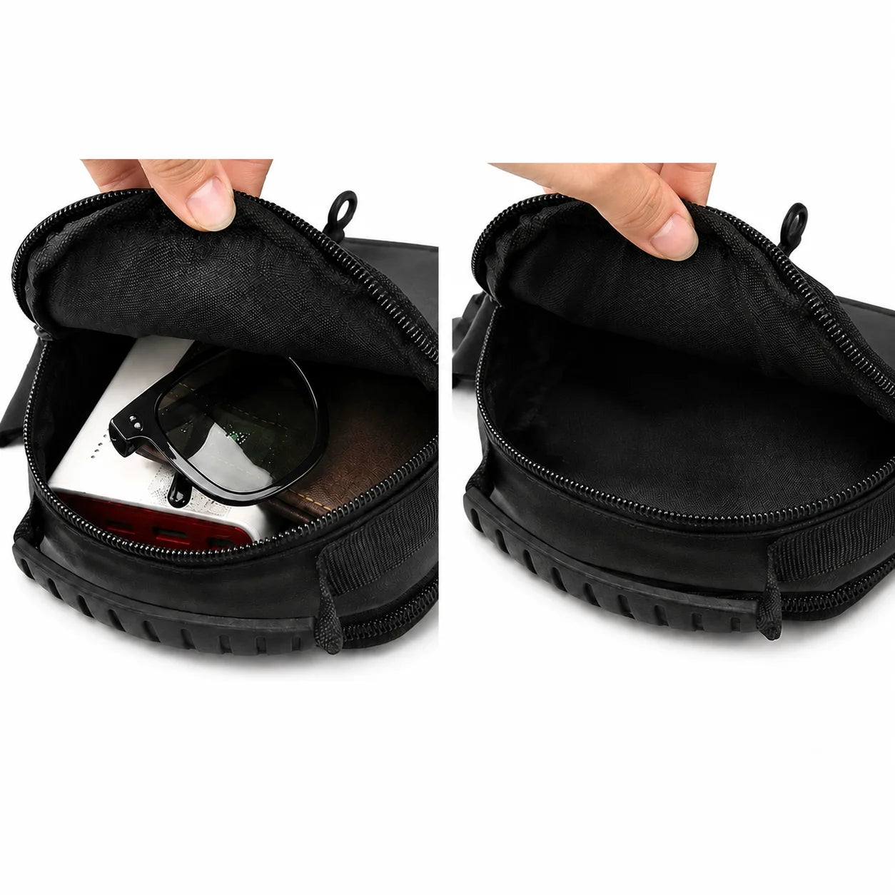 Men’s Small Crossbody Bag - Detachable Strap