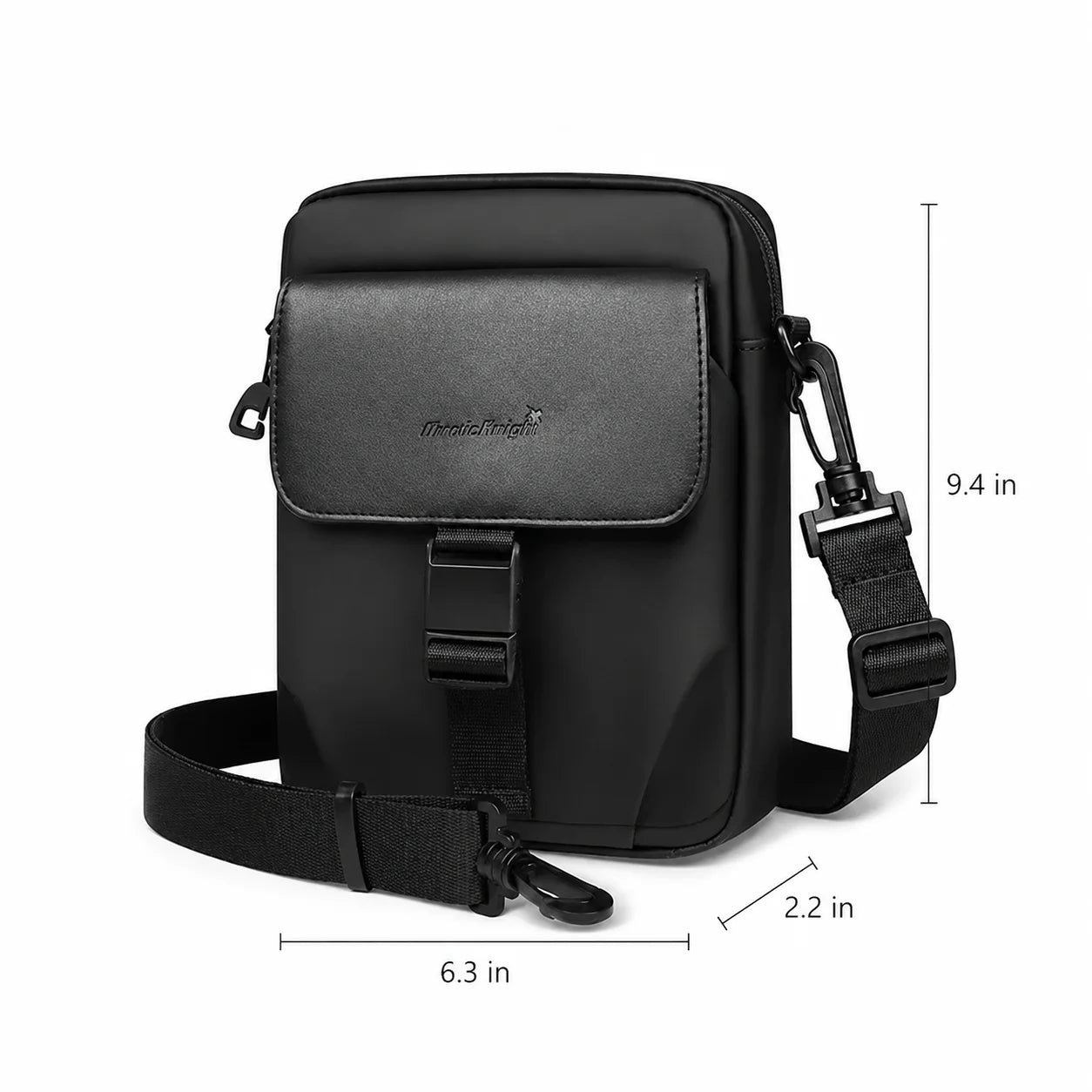 Men’s Small Crossbody Bag - Detachable Strap