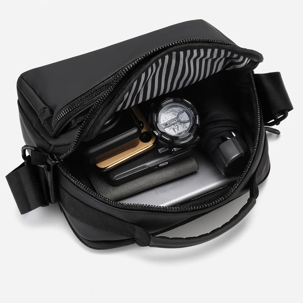 Men’s Small Crossbody Bag - Top Handle Design