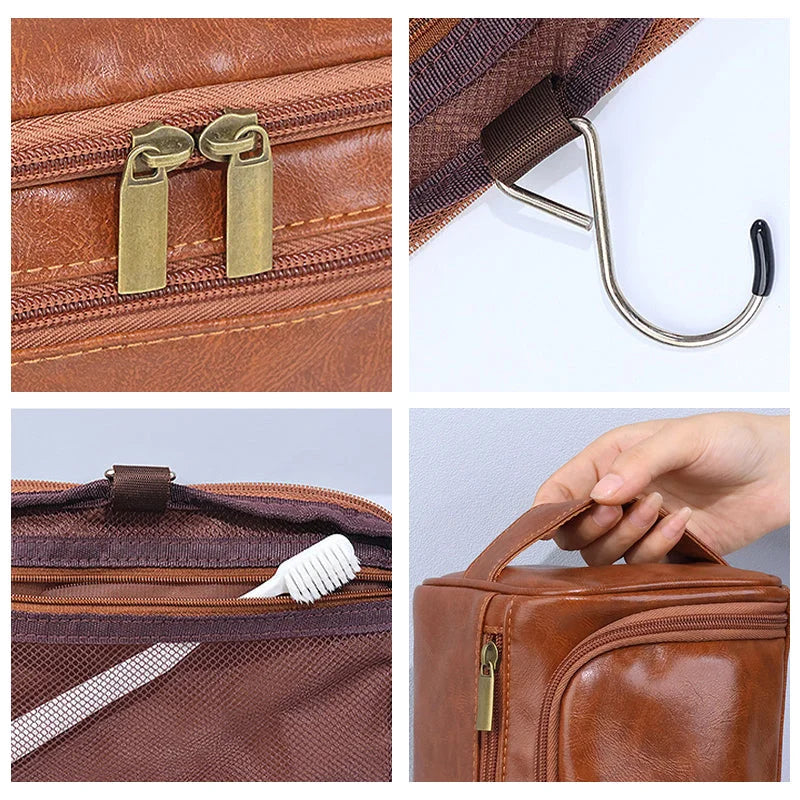 Men’s Toiletry Bag - Multi-Pocket Travel Case